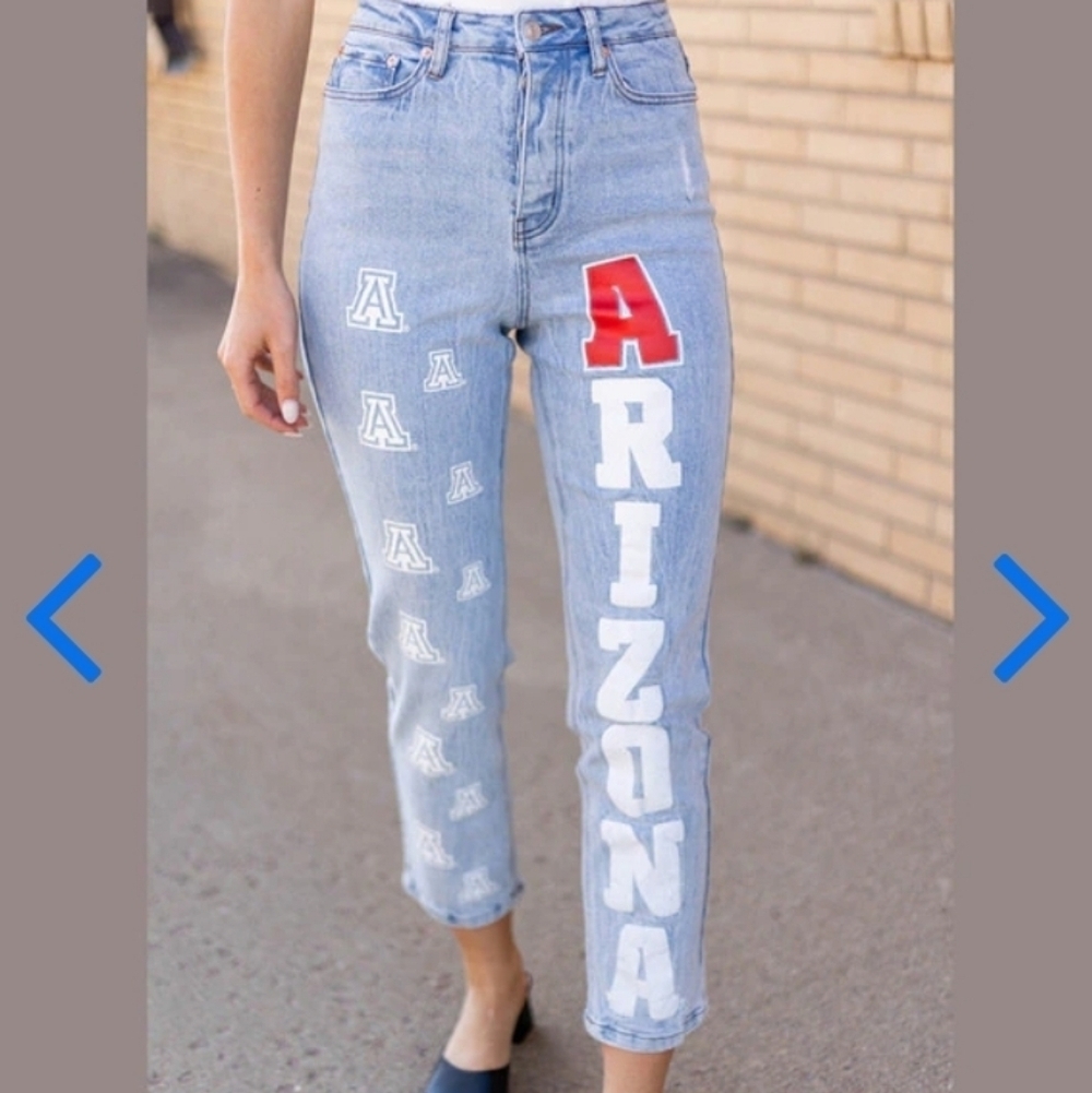 NWT University Of Arizona Jeans. U Of A Bear Down!
